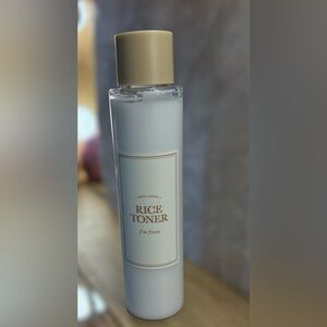 Rice Toner with Cream Cap